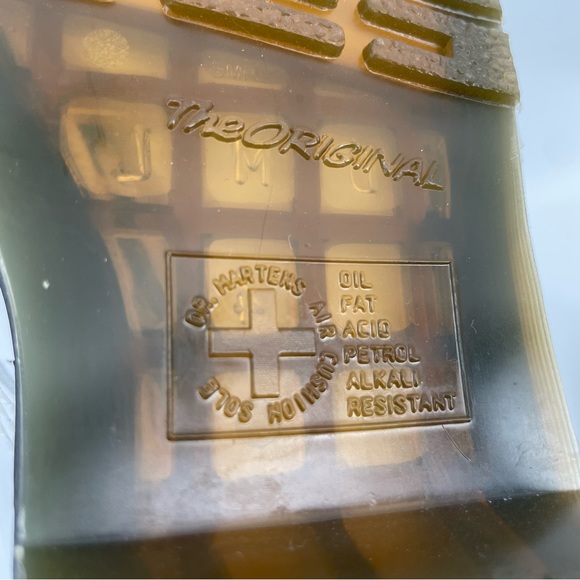 Dr. Martens Women’s 1460 Patent Leather Lace Up Boots White Lucido US 6 - Picture 9 of 10